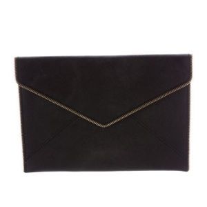Rebecca Minkoff Black Envelope Clutch